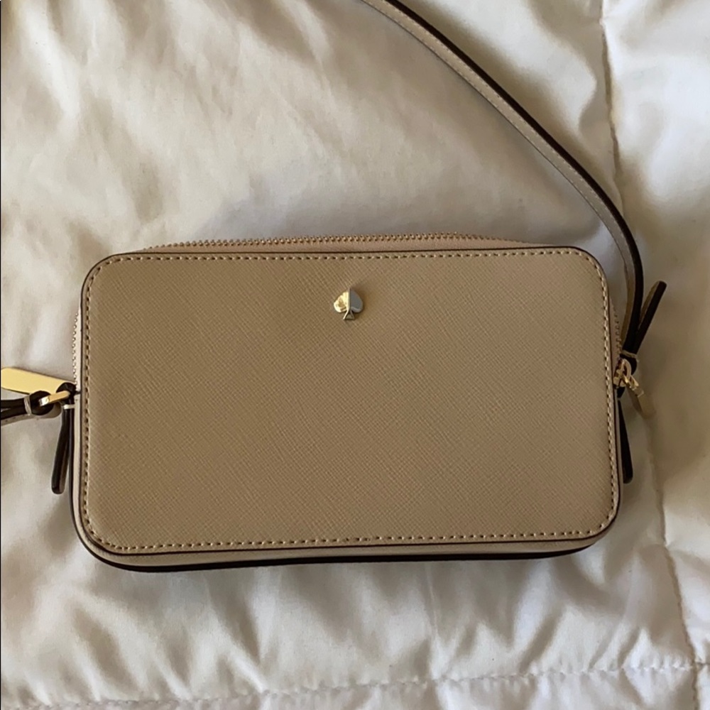 Kate Spade mila double zip crossbody bag